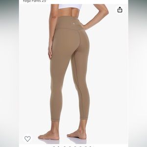 Amazon HeyNuts Essential Leggings, High Waisted Pants Athletic Yoga Pants